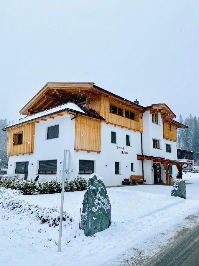 Seebach Chalets Scheffau am Wilden Kaiser Bagian luar foto